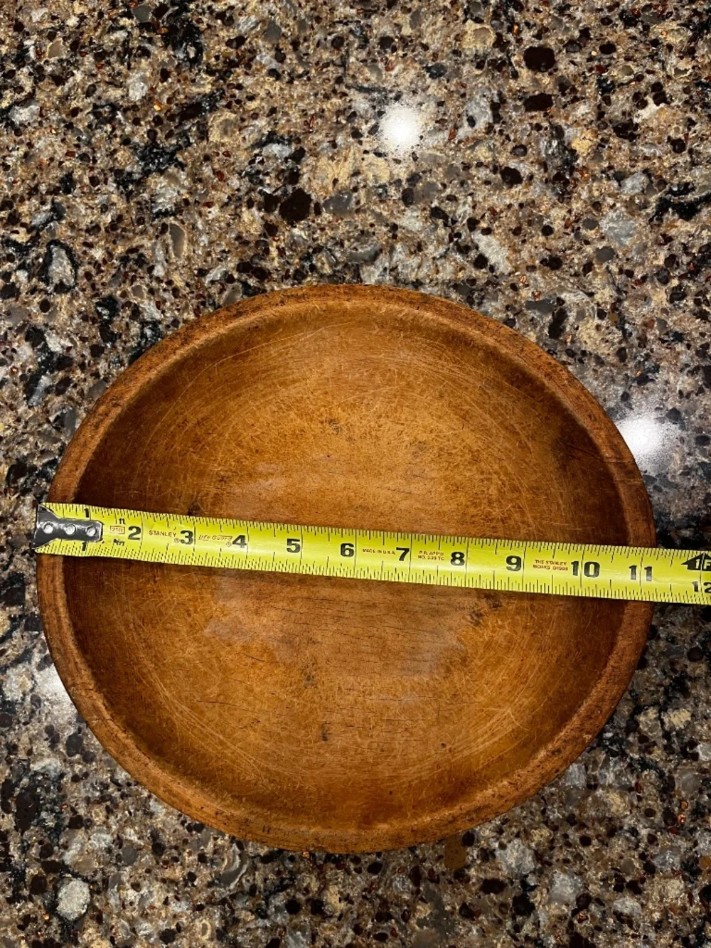 Authentic Vintage Munising Wooden Dough Bowl